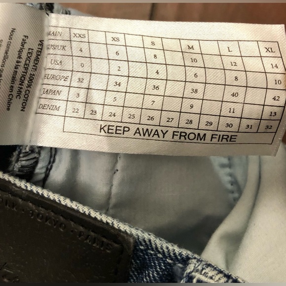 One Teaspoon Blue Denim Society Skirt - Picture 7 of 10